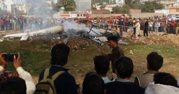 ۵ نفر در اثر سقوط یک بالگرد در شمال هند کشته شدند